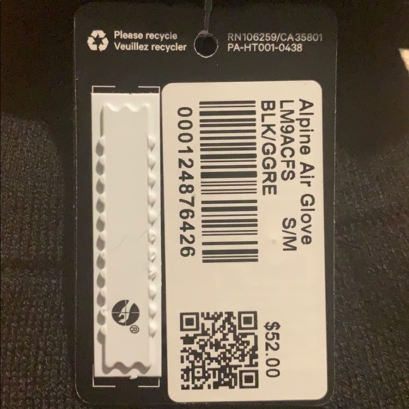 NWT Authentic ~ Lululemon Alpine Air Glove - Picture 5 of 5